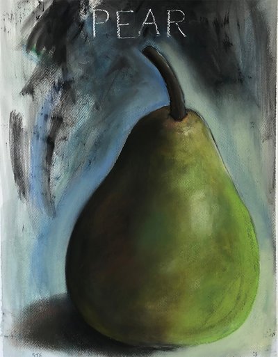 „Gruszka” (pastelowa) autorstwa Sarah Thompson Engels