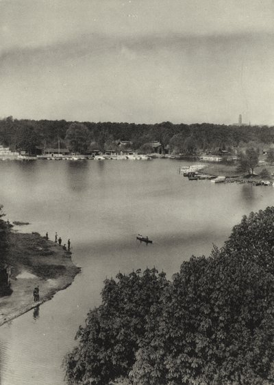 Stossensee (zdjęcie czarno-białe) autorstwa Sasha Stone