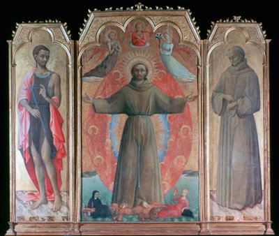 Ekstaza św. Franciszka, 1437-1444 autorstwa Sassetta