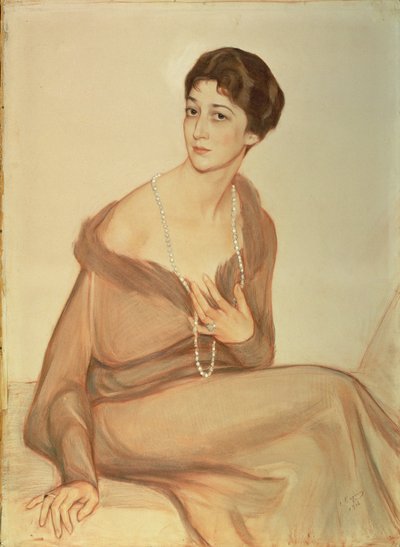 Portret Vandy Weiner autorstwa Savelij Abramovich Sorin