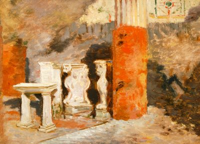 Dom w Pompejach, Francesco Saverio Altamura (1826-1897) autorstwa Saverio Altamura