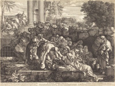 Spragniony picia autorstwa Sébastien Bourdon