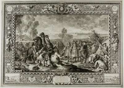 Oblężenie Douai w 1667 r. autorstwa Sébastien Le Clerc the elder