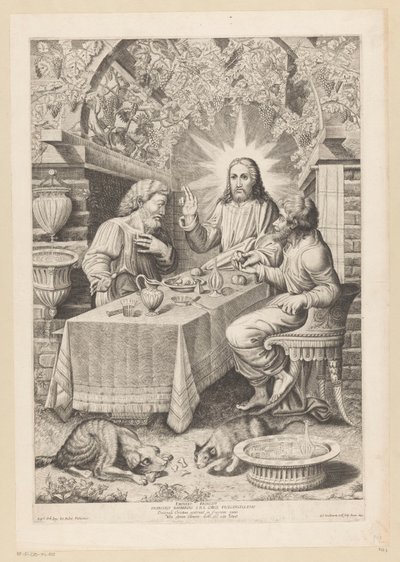 Posiłek w Emaus autorstwa Sébastien Vouillemont