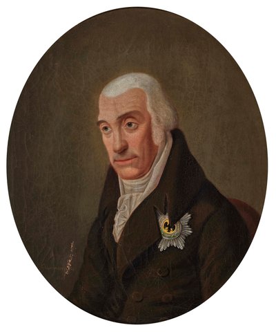 Portret Karola II Wielkiego Księcia Meklemburgii-Strelitz 1741-1816, 1816. autorstwa Scharenberg