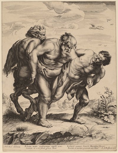 Pijana cisza autorstwa Schelte Adams Bolswert after Sir Peter Paul Rubens