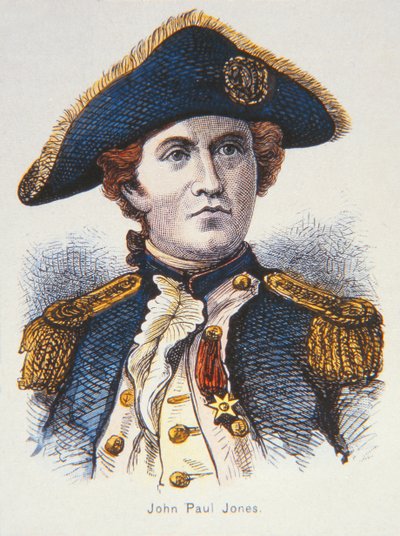 John Paul Jones (kolor lito) autorstwa School American
