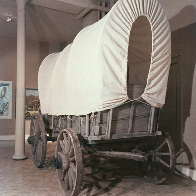 Wagon pioniera (zdjęcie) autorstwa School American