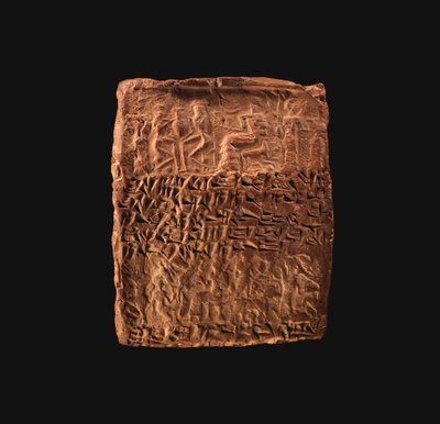 Pudełko na tabliczki klinowe odciśnięte czterema pieczęciami cylindrycznymi, ok. XX-XIX w. p.n.e. (glina) autorstwa School Assyrian