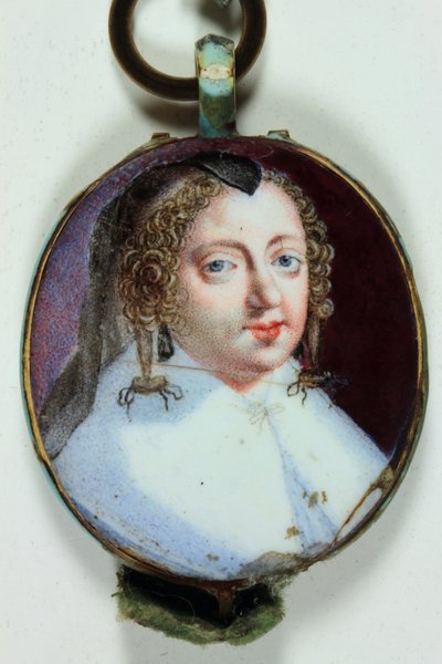 Anna Austriacka (emalia na złocie) autorstwa School Blois