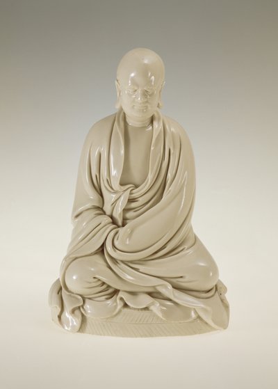 Bodhidharma (Damo), dynastia Ming (1-6) (porcelana) autorstwa School Chinese