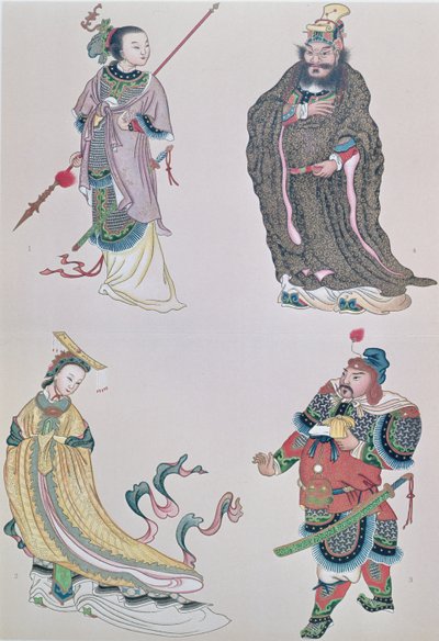 Bohaterowie i bohaterki chińskiej historii, w tym cesarzowa Wu autorstwa School Chinese