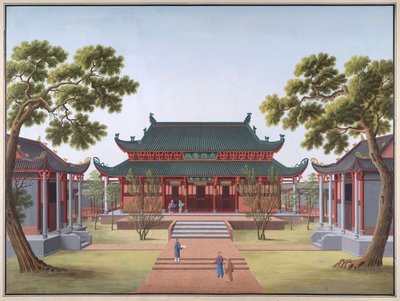 Świątynia Honam — Sala Klejnotu Bohaterstwa autorstwa School Chinese