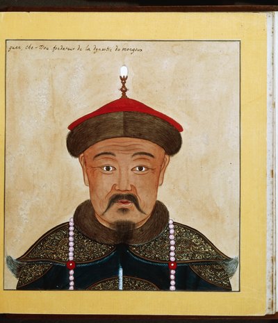 Wielki Kubilaj-chan (1215-1294), cywilizacja chińska autorstwa School Chinese