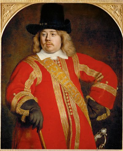 Cornelis Tromp, holenderski admirał ... autorstwa School Dutch