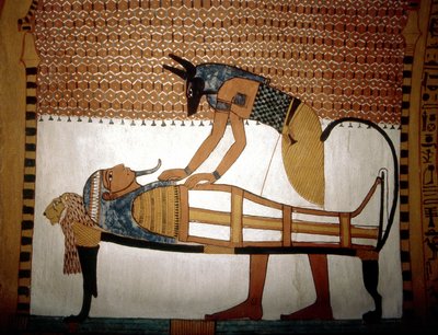 Luksor, Teby: Deir El Medineh, wioska i nekropolia rzemieślników. autorstwa School Egyptian