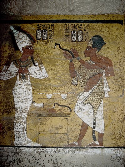 Luksor, Teby: Dolina Królów. Grobowiec Tutenchamona. autorstwa School Egyptian