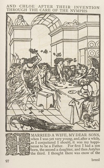 Daphnis i Chloe, Longus (druk) autorstwa School English
