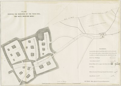 Dudley - Kopalnie: litografia i [?XIX w.] (druk) autorstwa School English
