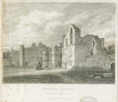 Dudley Castle - The Keep: grawerowanie, nd [c1831] (druk) autorstwa School English