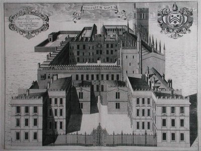 New College, Oxford (Grawerowanie) autorstwa School English