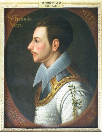 Portret Sir Francisa Vere .a autorstwa School English