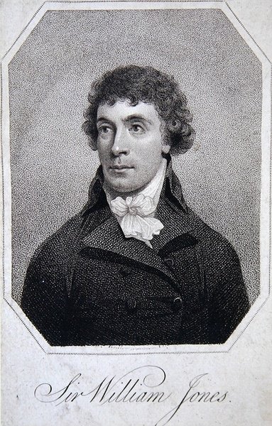 Sir William Jones (Grawerowanie) autorstwa School English