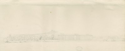 Stafford - Widok miasta: rysunek ołówkiem, nd [?XIX w.] (rysunek) autorstwa School English