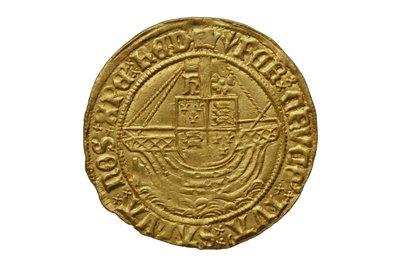 Moneta Tudorów ze skarbca Asthall autorstwa School English