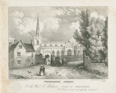 Kościół Wednesbury: litografia i [ (druk) autorstwa School English