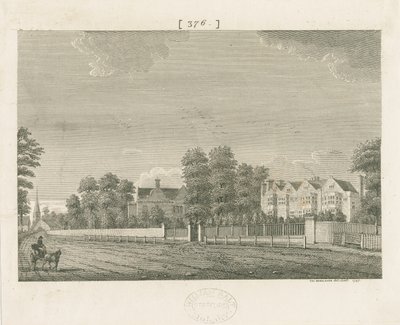 Whittington Hall: grawerowanie autorstwa School English