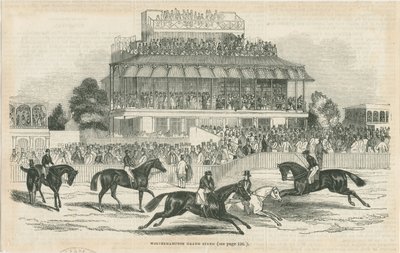 Wolverhampton - Grand Stand: drzeworyt, bd [c 1844] (druk) autorstwa School English