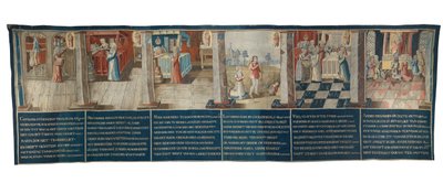 Cuda Matki Bożej z Garncarni (gobelin) autorstwa School Flemish
