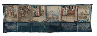 Cuda Matki Bożej z Garncarni (gobelin) autorstwa School Flemish
