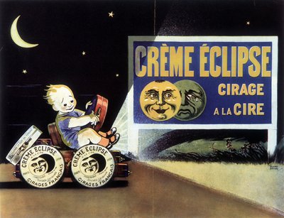 Reklama wosku do polerowania „”Eclipse Creme”” autorstwa School French