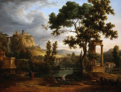 Arkadyjski Capriccio autorstwa School French