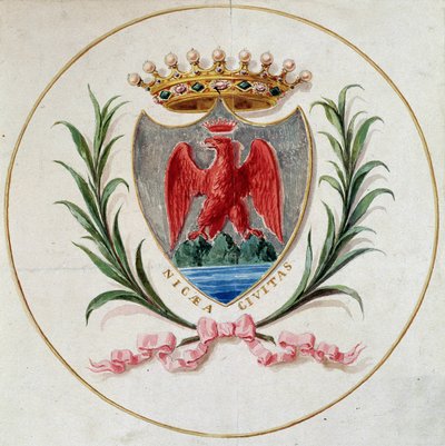 Herb z Nicei autorstwa School French