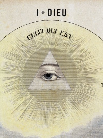 Definicja Boga jako „Ten, który jest””. autorstwa School French