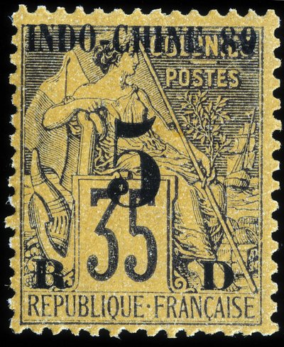 Pieczęć francuskich Indochin autorstwa School French