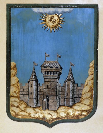 Herb Montlucon autorstwa School French
