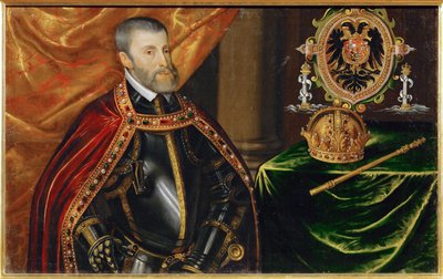 Cesarz Karol V (obraz) autorstwa School German