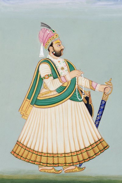 Malarstwo miniaturowe maharadży Sawai Jagat Singh, Jaipur autorstwa School Indian