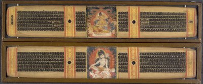 Lub. 6902, ff.163v-164 Avalokitesvara i Maitreya, z 