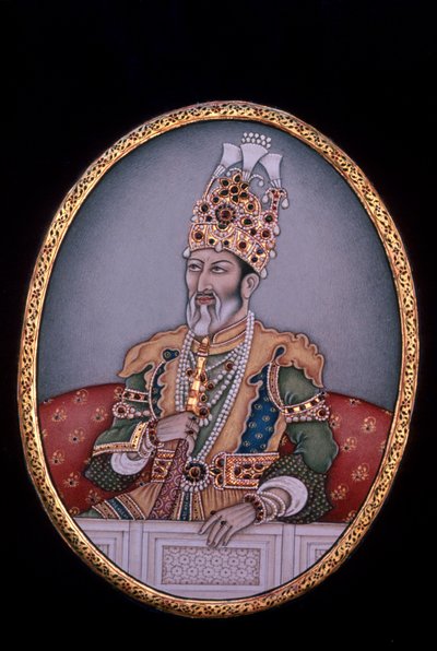 Portret Shah Jahana autorstwa School Indian