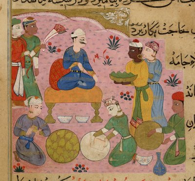 Przygotowanie betelu dla sułtana Ghiyath al-Din z The Ni