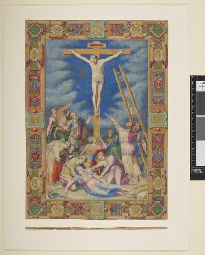 Dodaj MS 21412 Pius IV Ramka 6 f.90 Ukrzyżowanie Chrystusa, 
