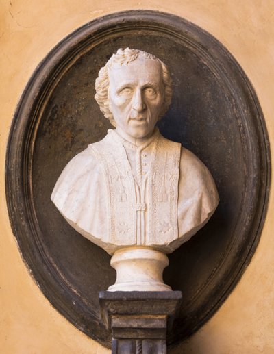 Popiersie papieża Piusa VII autorstwa School Italian