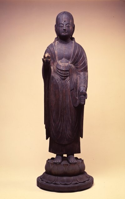 Jizo Bosatsu, Ate Heian / Fujiwara Perio d autorstwa Japanese School