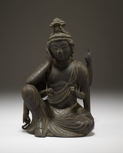 Nyoirin Kannon (Brązowy) autorstwa Japanese School