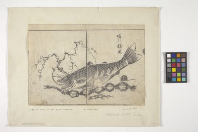 Bez tytułu (drzeworyt kolorowy) autorstwa School Japanese